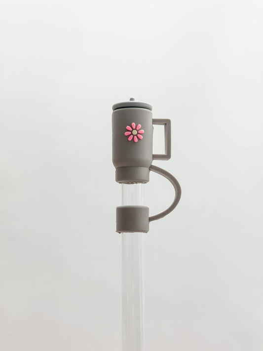 Straw Cover 10MM "Gray Cup"