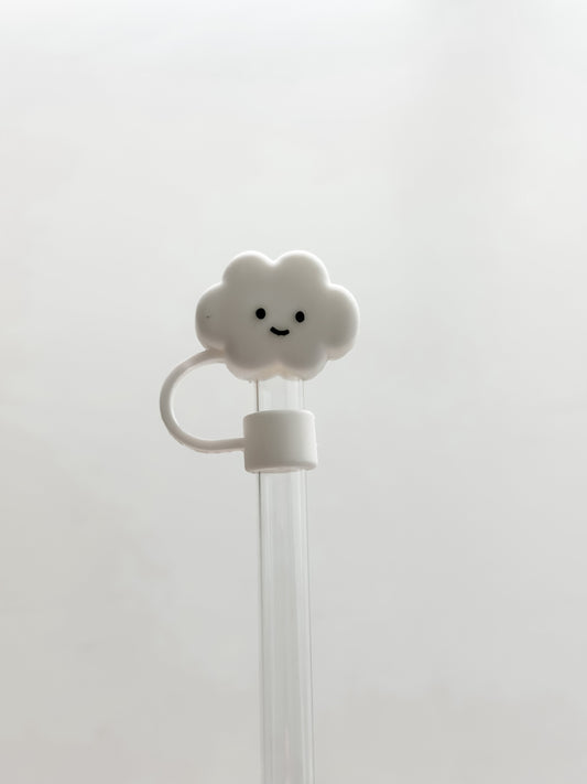 Straw Cover 10MM "Happy Cloud"
