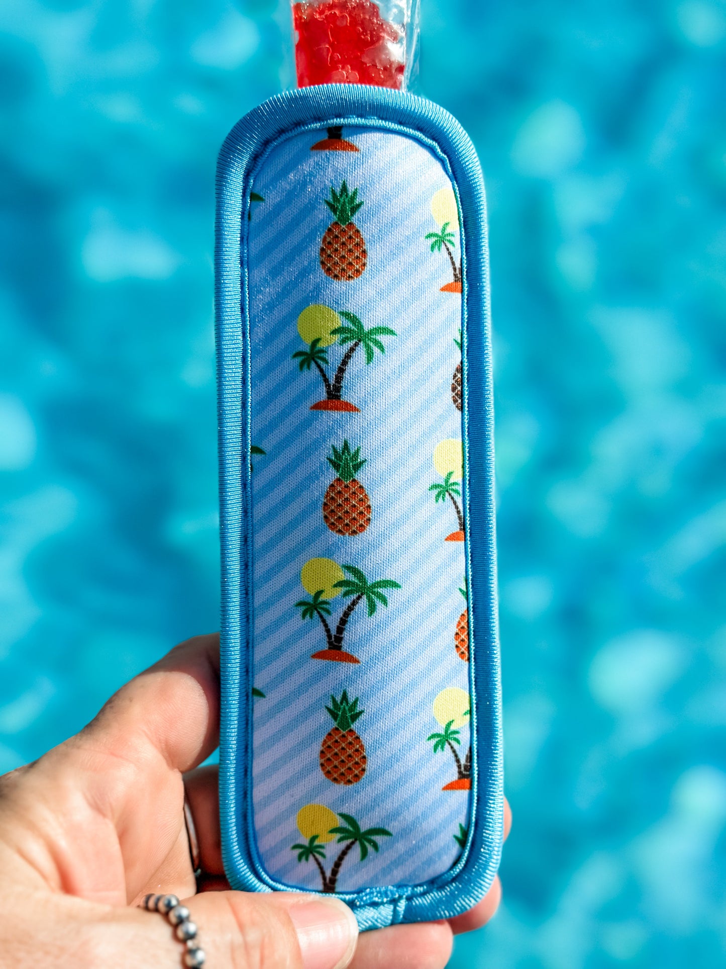 Neoprene Popsicle Holder "Tropical"