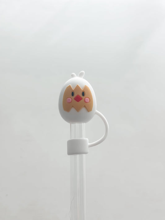Straw Cover 10MM "Chick Egg"