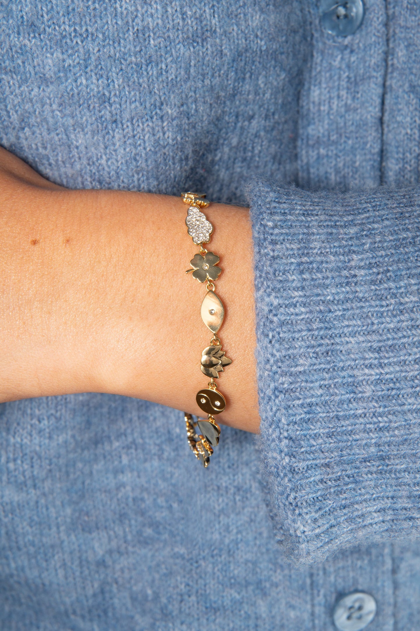 Silver Linings Chain Bracelet