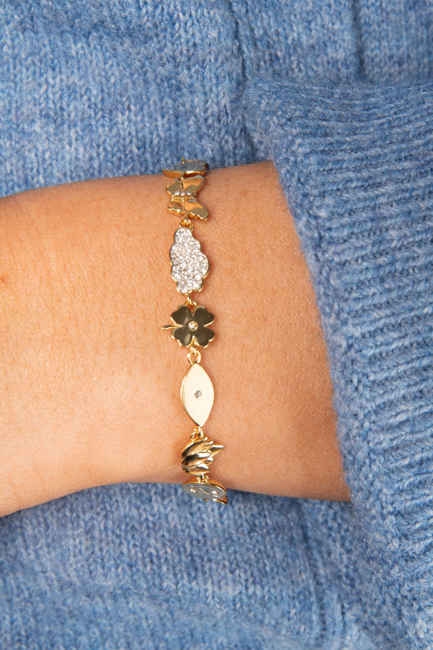Silver Linings Chain Bracelet