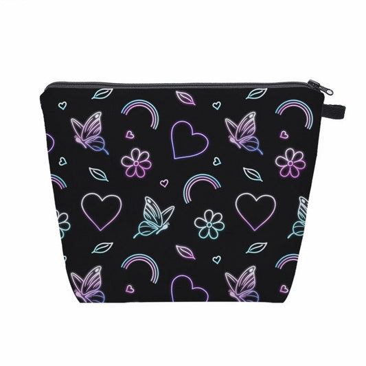 Pouch XL - Butterfly Rainbow Heart