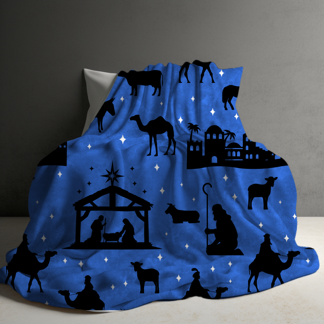 Blanket - Christmas - Nativity - PREORDER