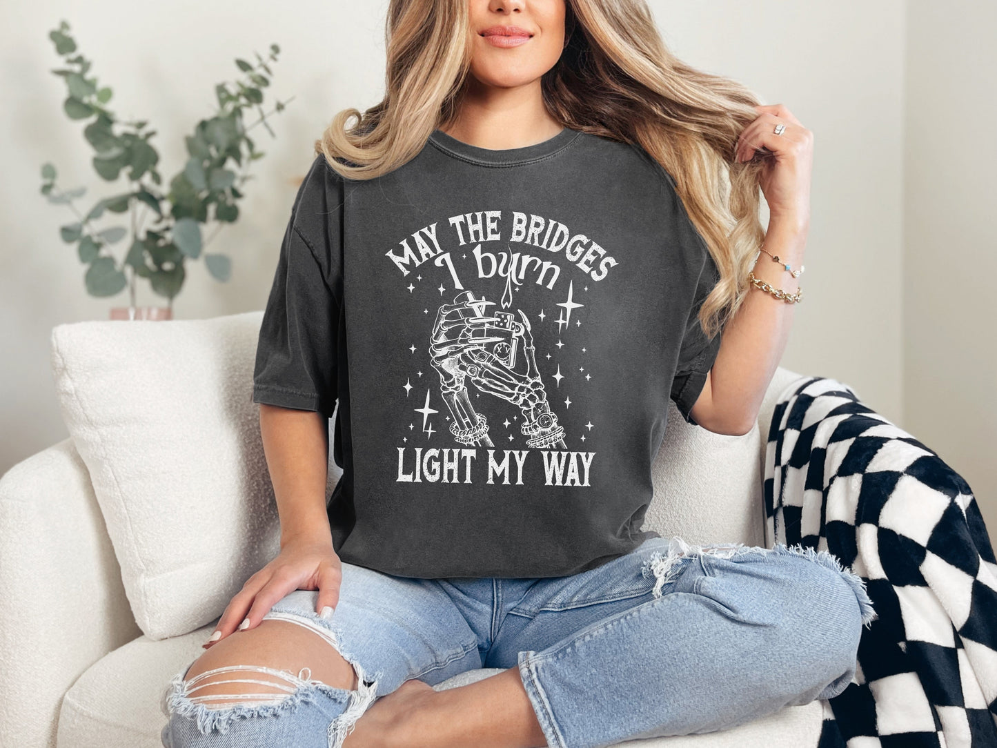 Bridges I Burn Light My Way Graphic Tee
