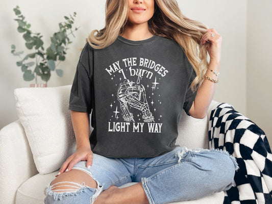Bridges I Burn Light My Way Graphic Tee