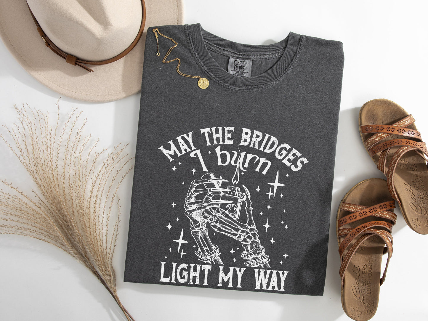 Bridges I Burn Light My Way Graphic Tee