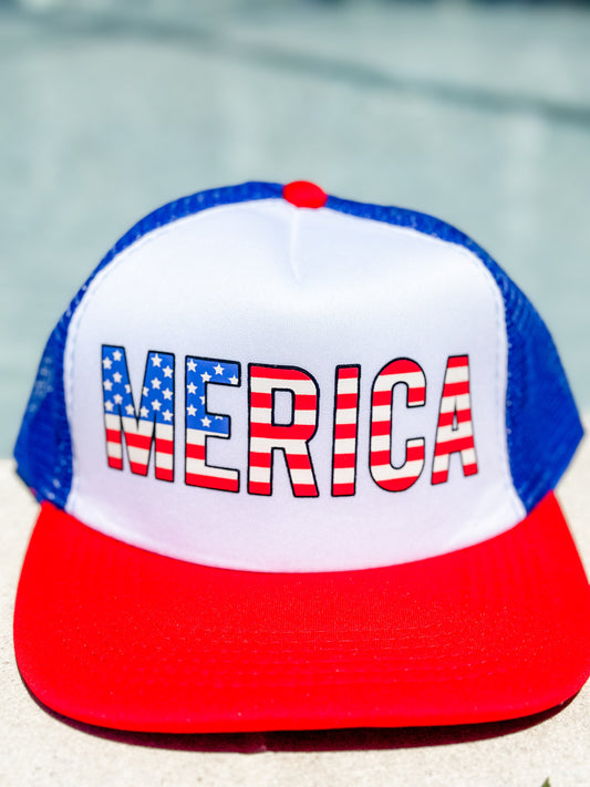 "Merica" Trucker Hat