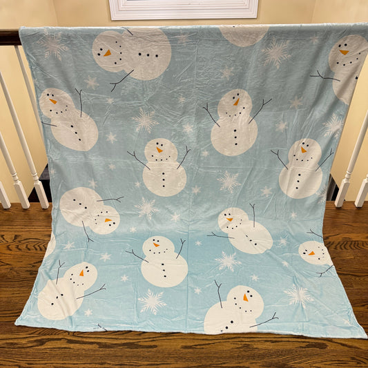 Blanket - Christmas - Snowman - PREORDER