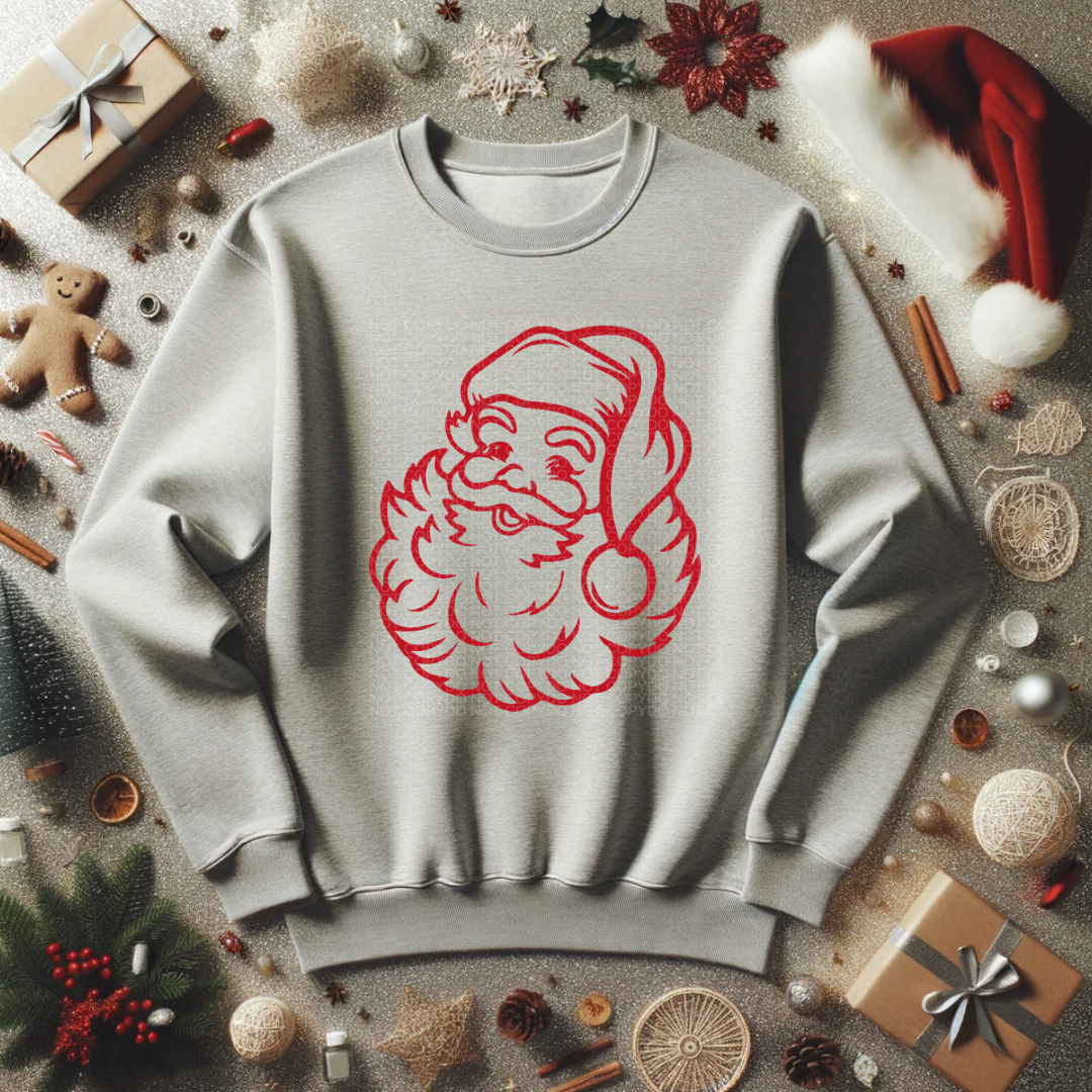 Vintage Santa Crewneck Sweatshirt