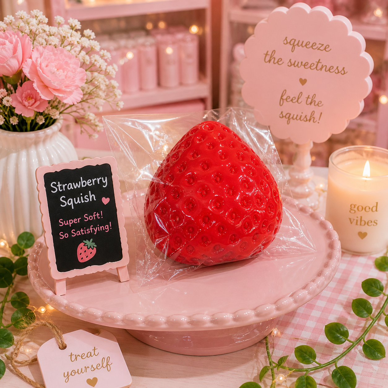 Ready to Ship | Strawberry Squishy