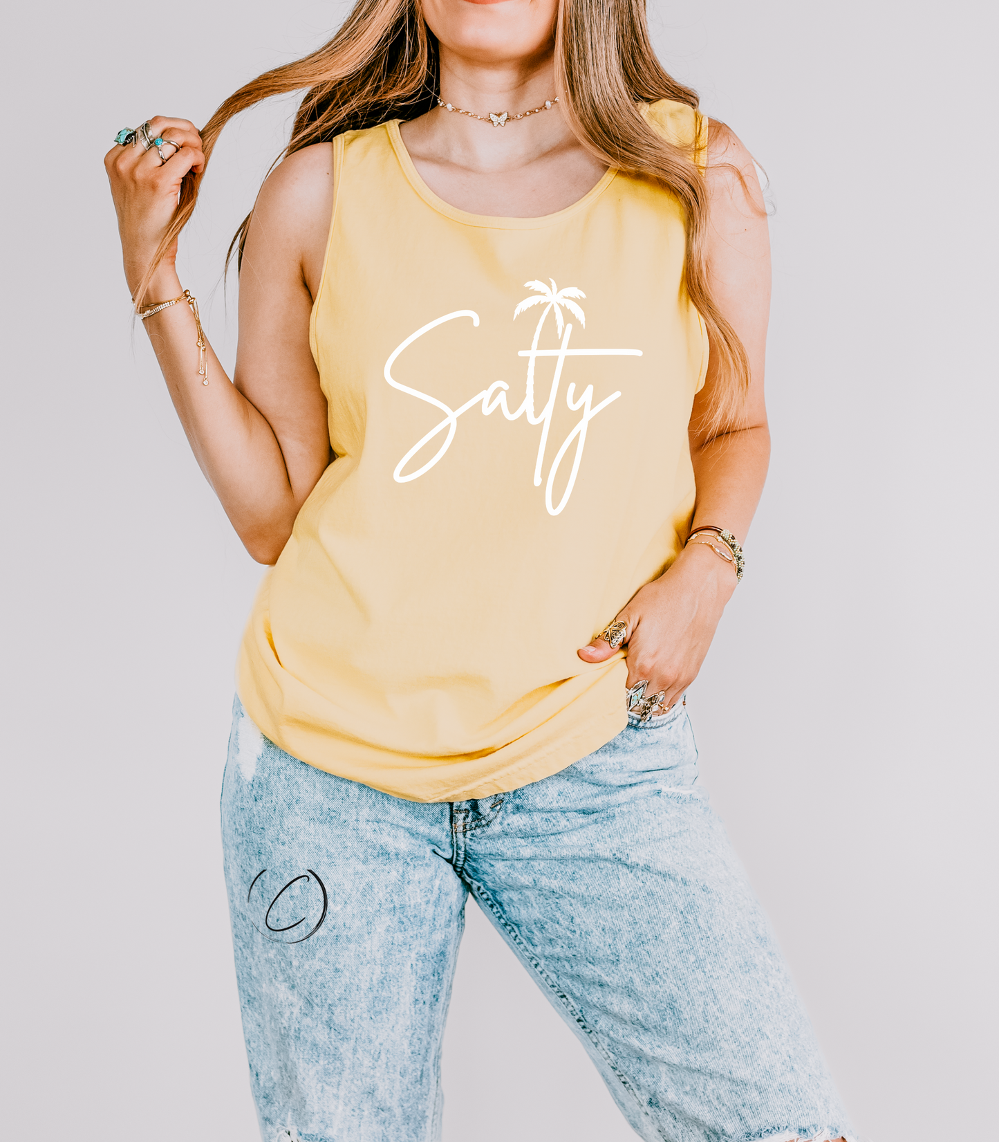 Salty Graphic Tank Top