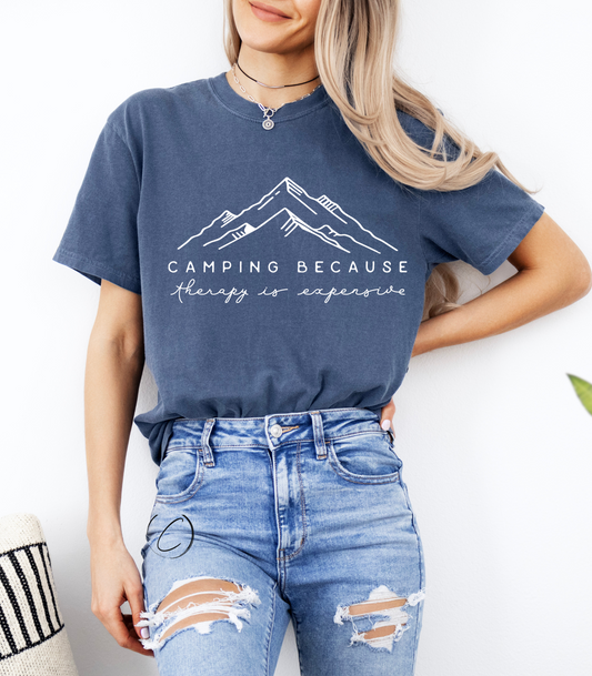 Because Therapy Is Expensive Graphic Tee