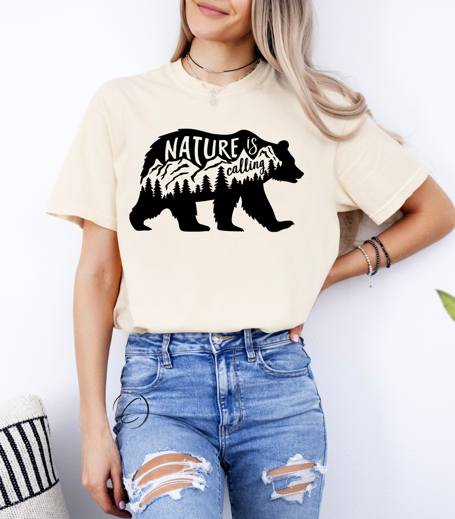 Nature Is Calling Graphic Tee