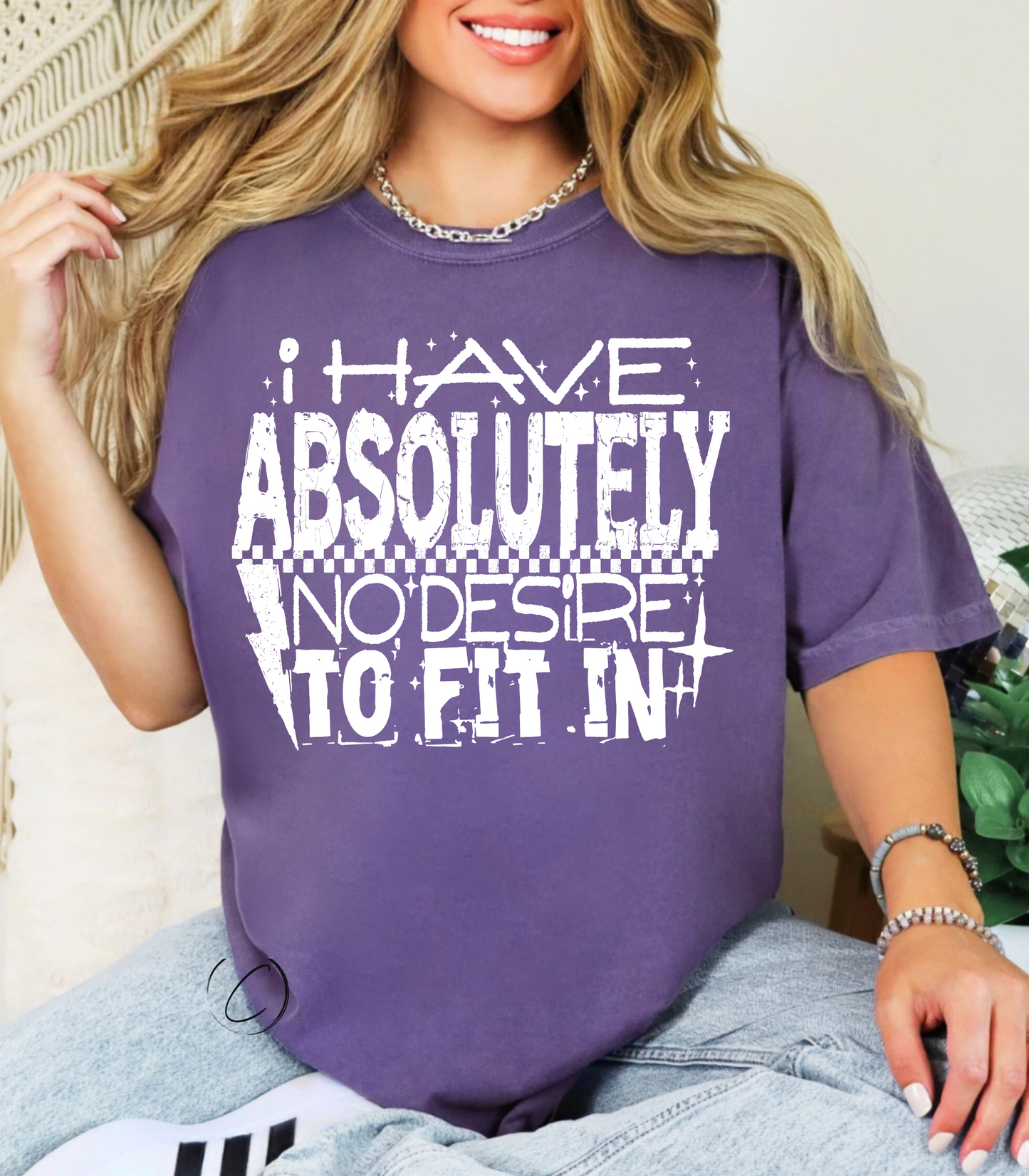 No Desire To Fit In Graphic Tee