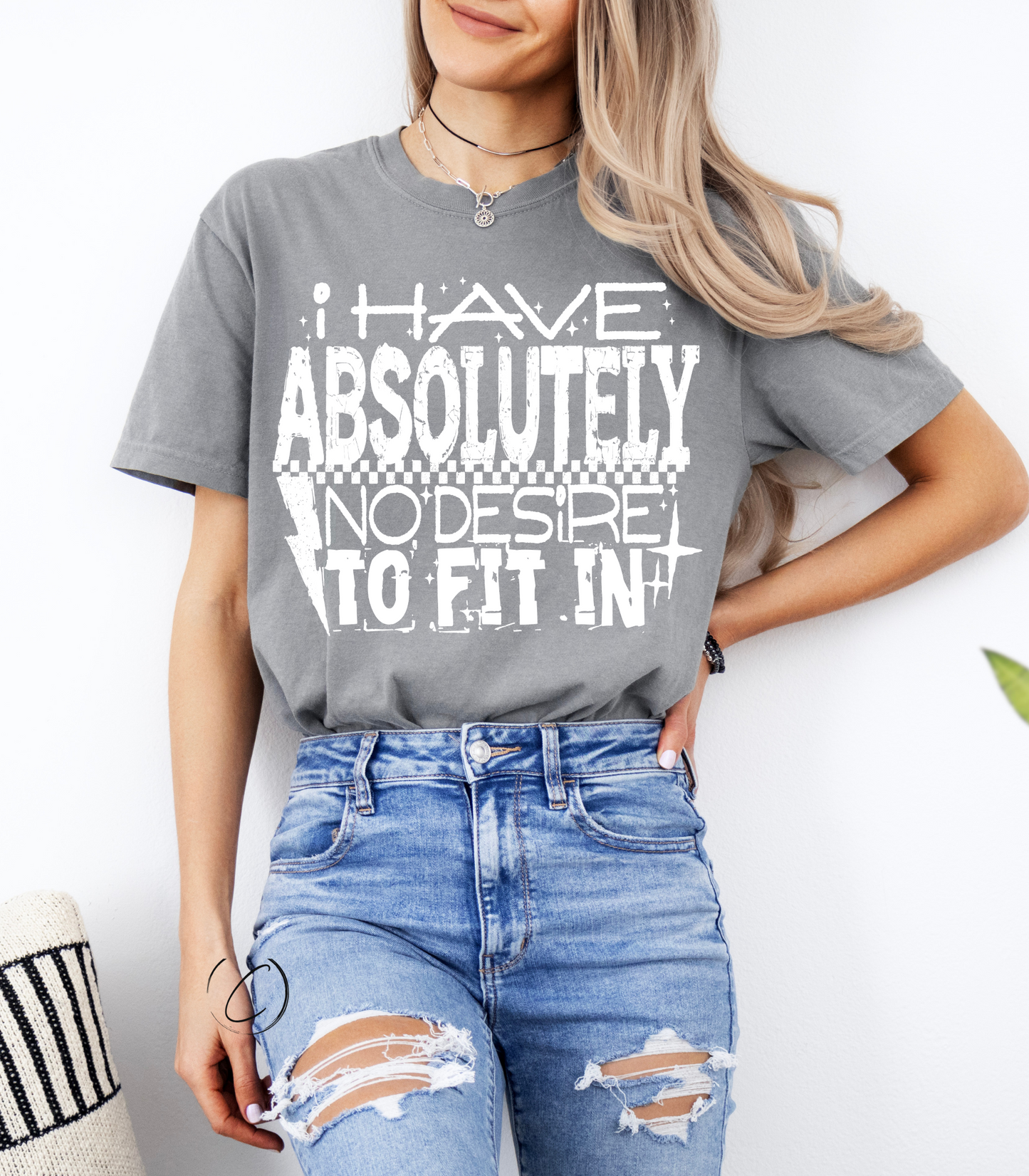 No Desire To Fit In Graphic Tee