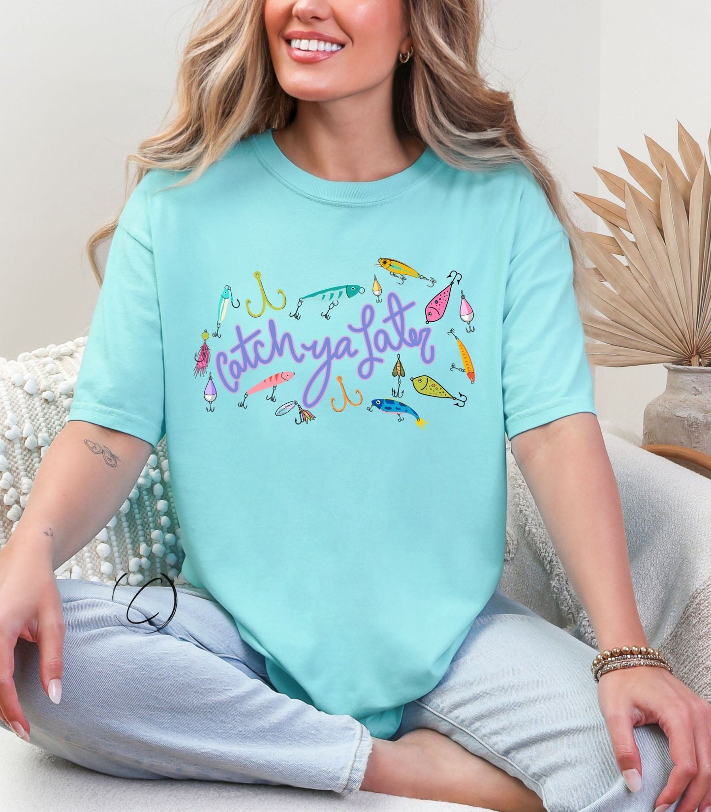 Catch Ya Later Fishing Lure Graphic Tee