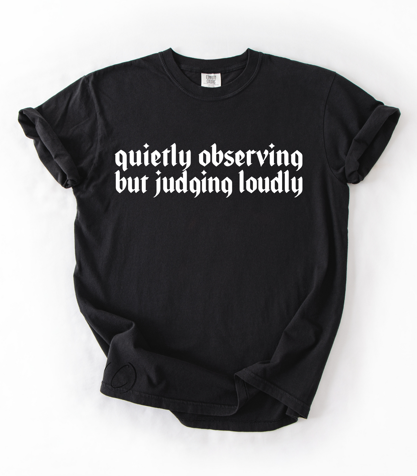 Quietly Observing Graphic Tee