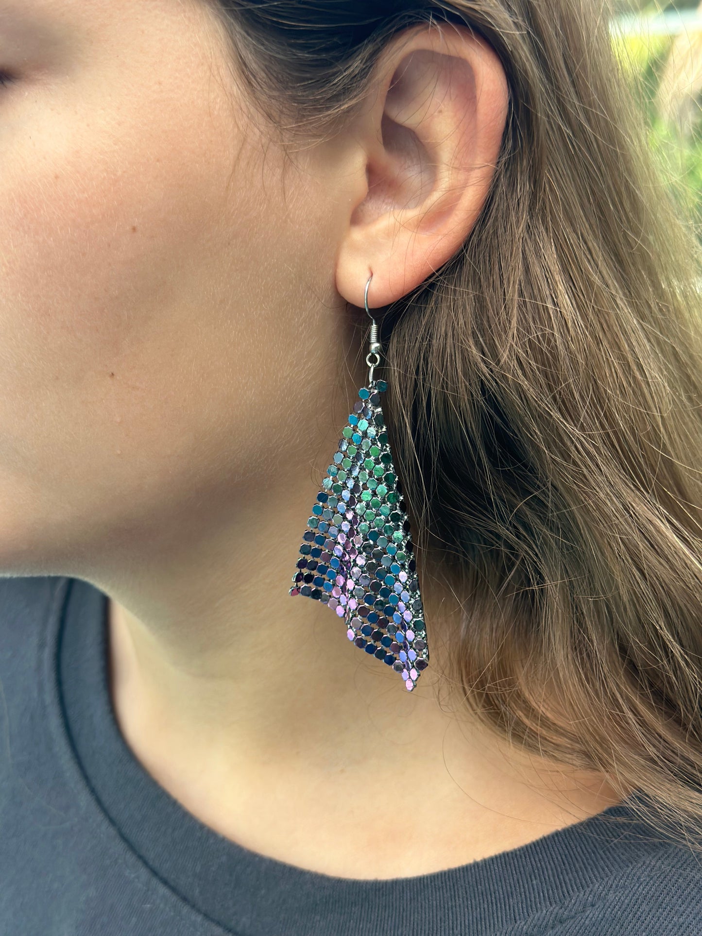 "Multi-Color Flag" Dangles