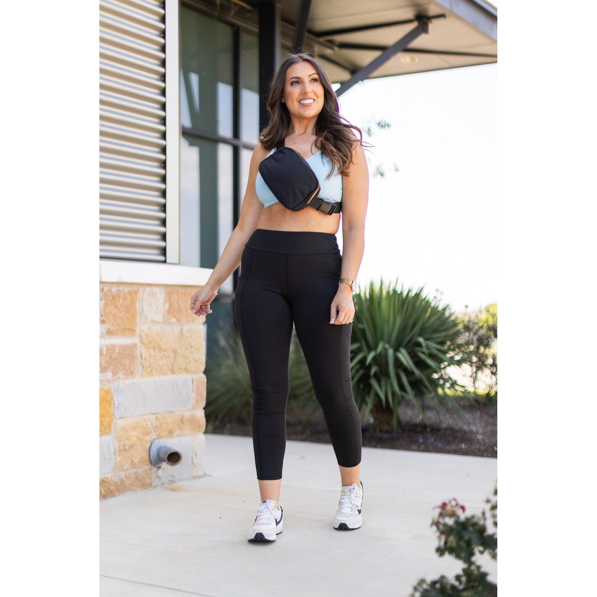 Julia Rose The Shannon double pocket sculpting leggings high-waisted women’s leggings