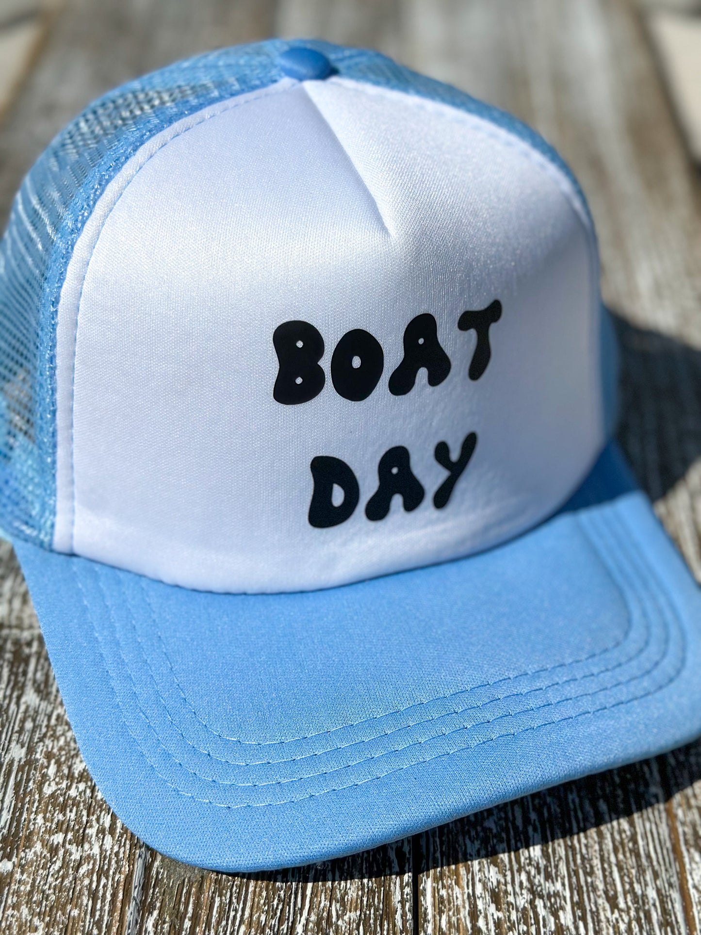 Value Foam Trucker Hat "Boat Day"