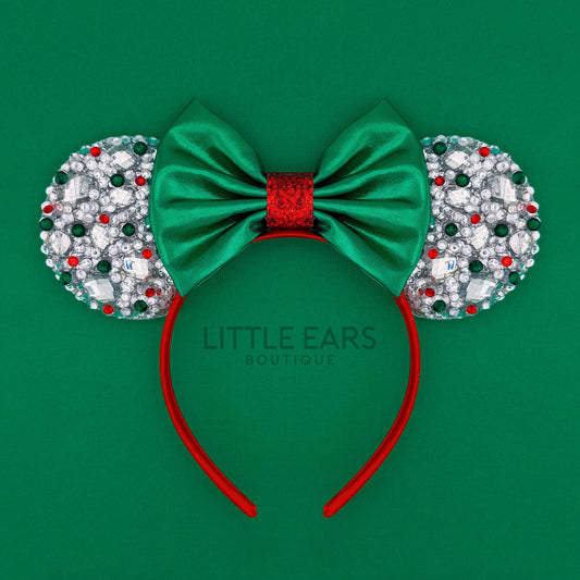 Christmas Sparkle Mickey Ears