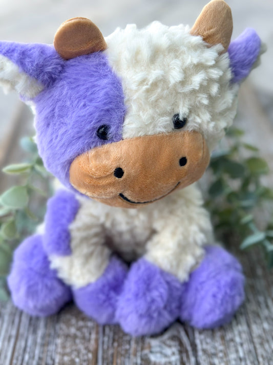 Daisy Cow "Purple" Stuffed Animal