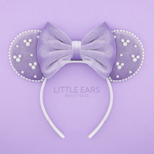 All Purple Pearls Mickey Ears