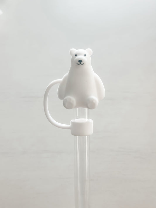 Straw Cover 10MM "Polar Bear"