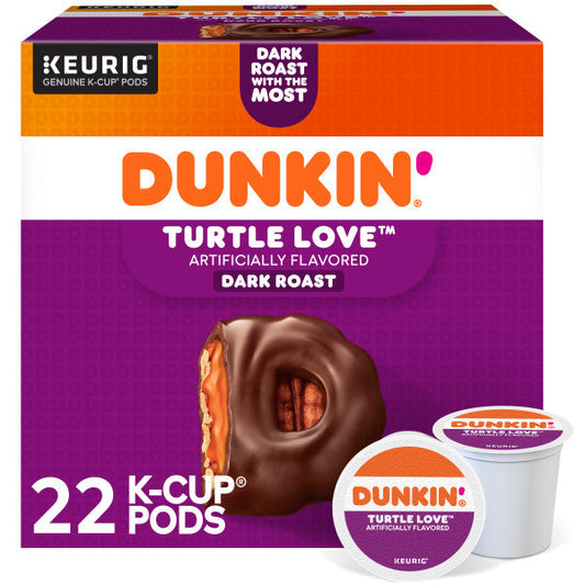 Dunkin' Coffee, Dark Roast, Turtle Love