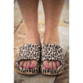 Ready to Ship | Brown Leopard 2.0  Insanely Comfy -Beach or Casual Slides*