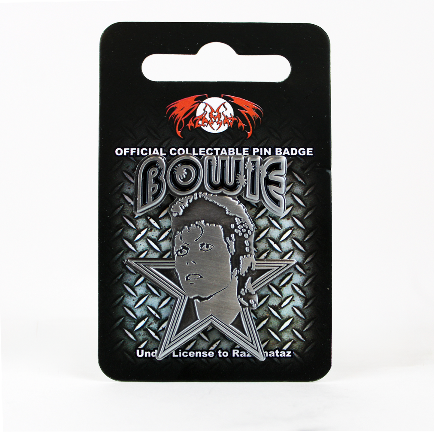 David Bowie Ziggy Stardust Enamel Pin