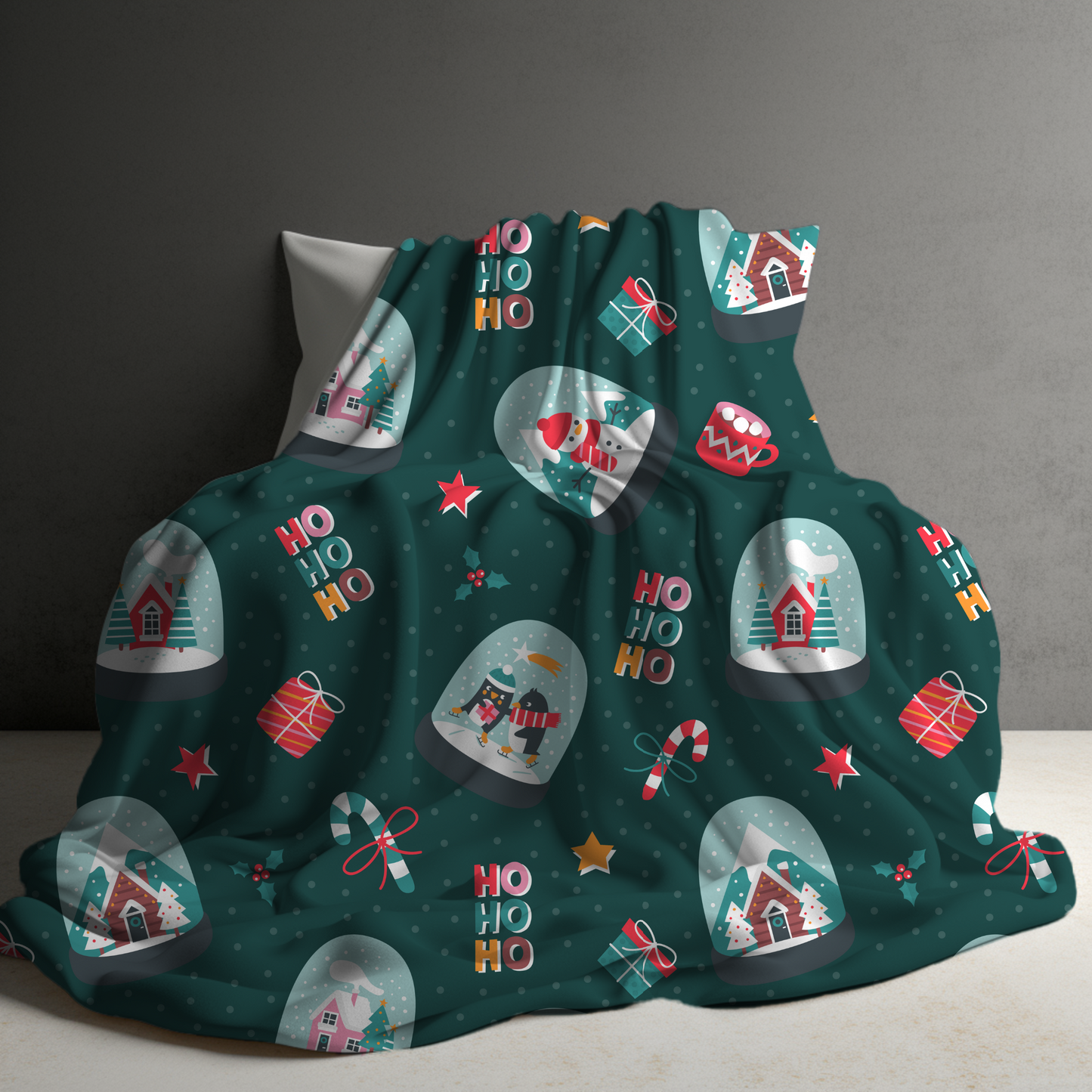 Blanket - Christmas - Snow Globe - PREORDER