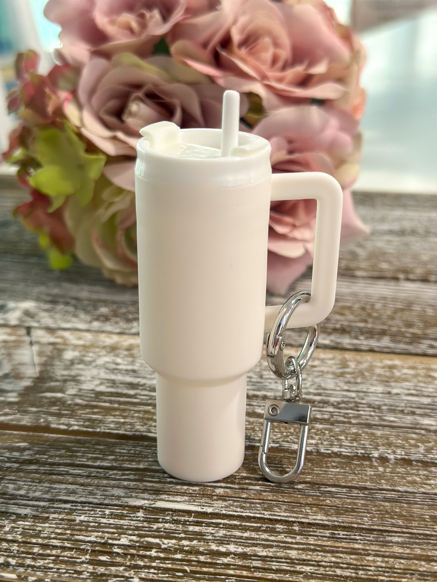 Stan Mini Keychain "Off-White"