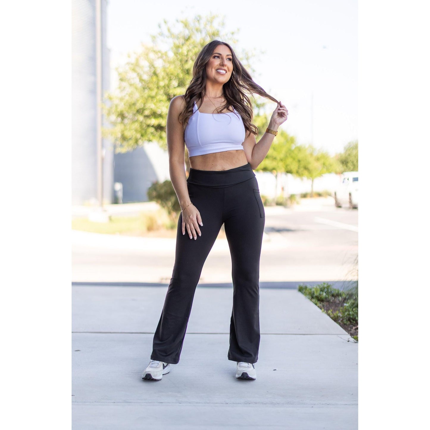 Ready to Ship | The Deluxe Paige Fold-over, Sculpting Legging