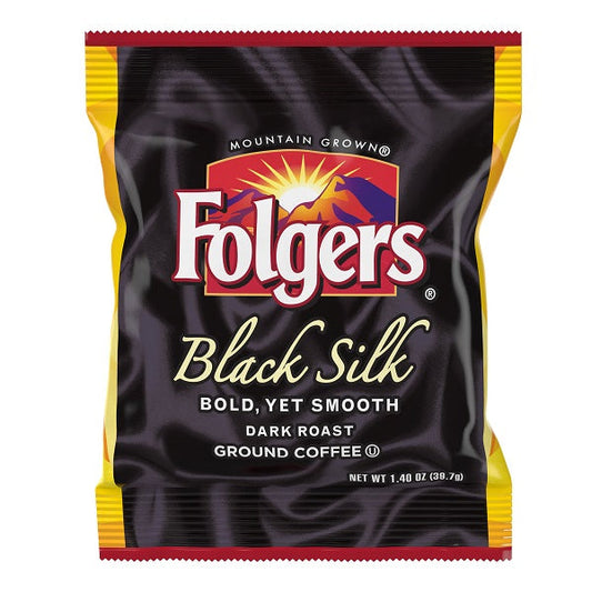 Folgers Black Silk Ground Coffee Packs