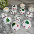 Snowball Fun Toy - Christmas Dog Squeeky
