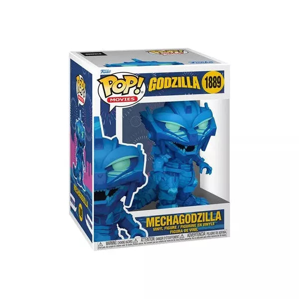 Godzilla Retro Futurism Art Mechagodzilla Premium 6" Funko Pop! Vinyl Figure #1889