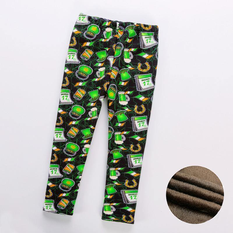 Modern Luxury Fashion Kids Thicken Leggings Girls Autumn Winter Plus Trousers Baby Girls Boys Pants Infantil Children's Clothing For Girls