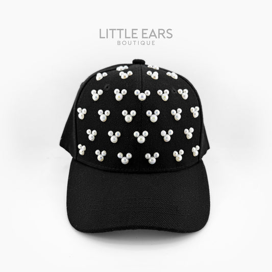 Black Pearls Mickey Hat