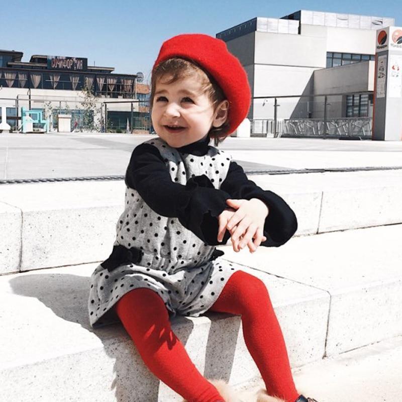 Modern Art Baby Hat for Girls Candy Beret Hat Kids Caps for Girls In elegant caps