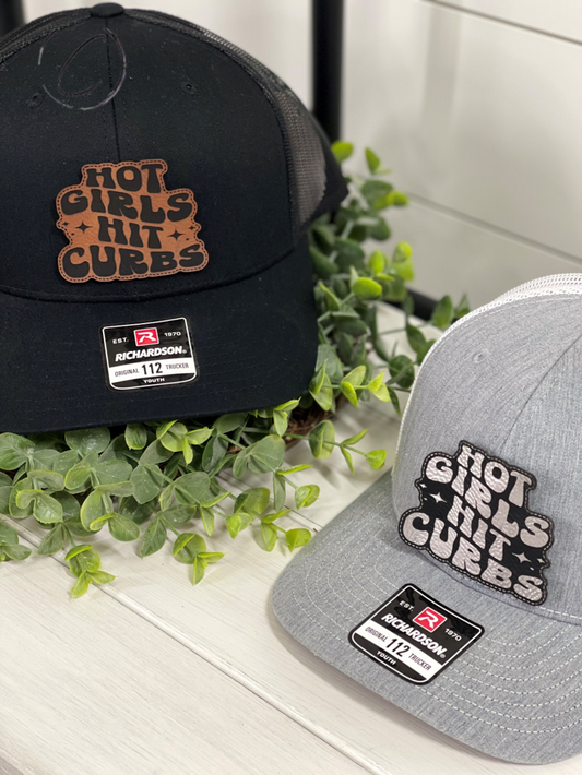 Adult Hot Girls Hit Curbs Patch Snapback Hat