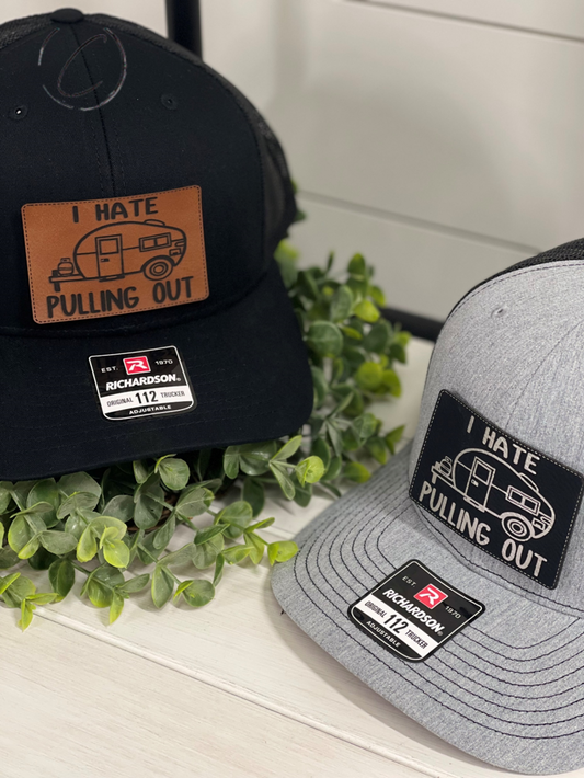 Adult I Hate Pulling Out Patch Snapback Hat