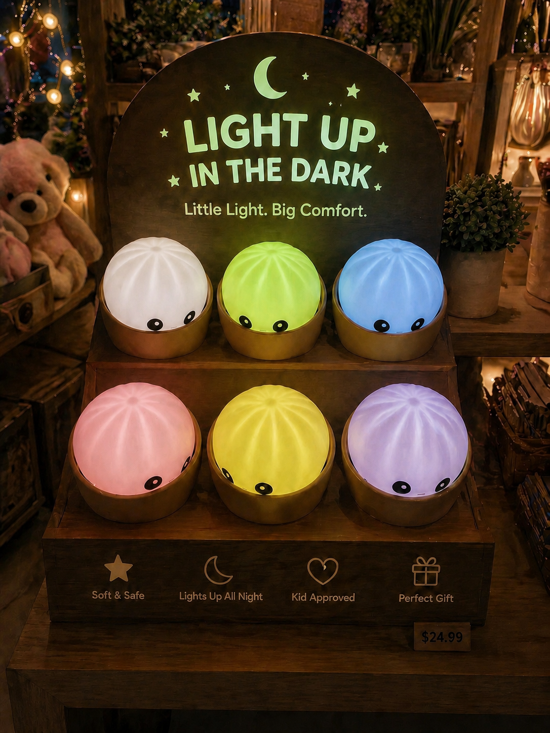 Ready to Ship - LIGHT UP Buns - Round 3