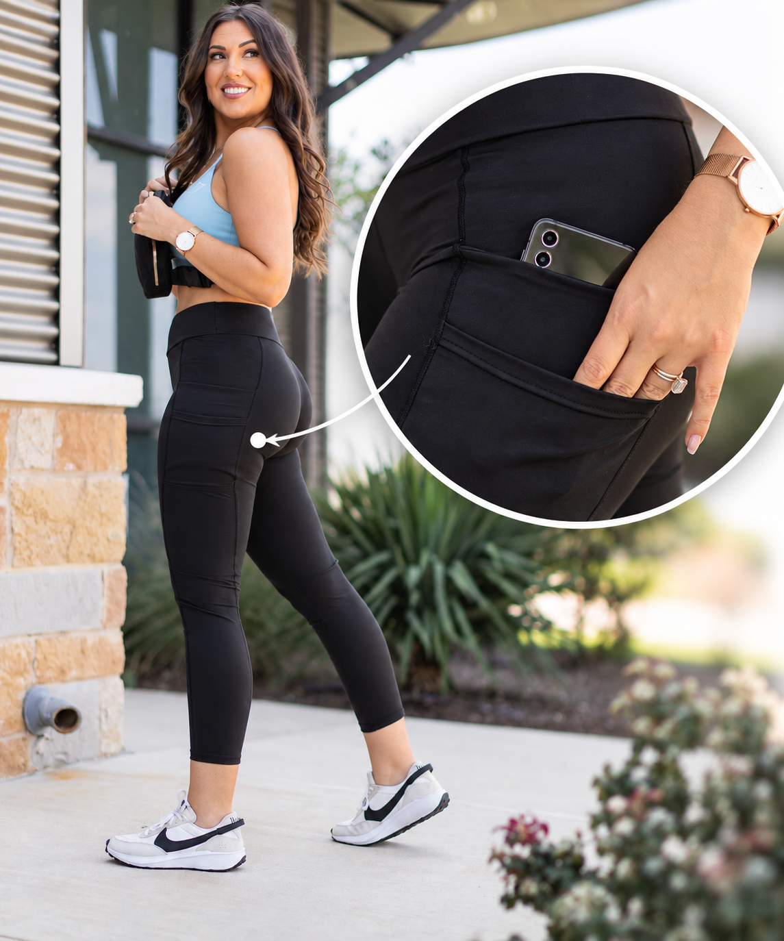 Ready to Ship | The Shannon Double Pocket Sculpting Leggings