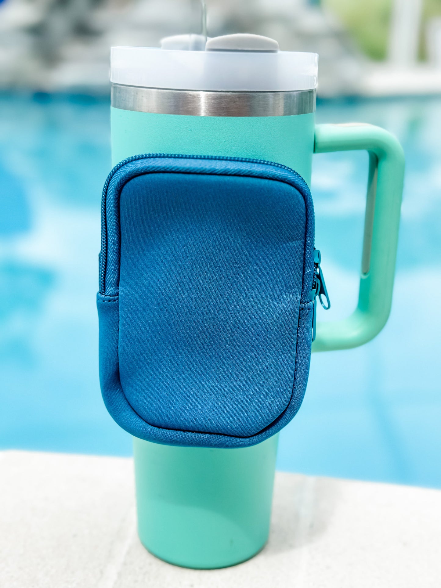 "The Billie" Cup Bag Teal