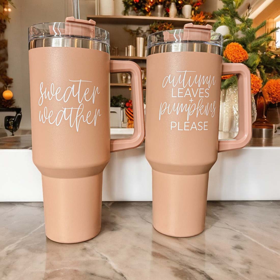 Fall 40 oz tumbler Fall 40oz Stanley 40oz tumbler
Fall home decor inspired tumbler with sweater weather quote
Autumn lifestyle tumbler with cozy sweater weather print
Fall gift shop cup with neutral sweater weather design
Wholesale autumn drinkware with sweater weather phrase
Wholesale sweater weather tumbler for fall season
Retail autumn tumbler with cozy sweater weather text
Boutique drinkware for fall and sweater weather season