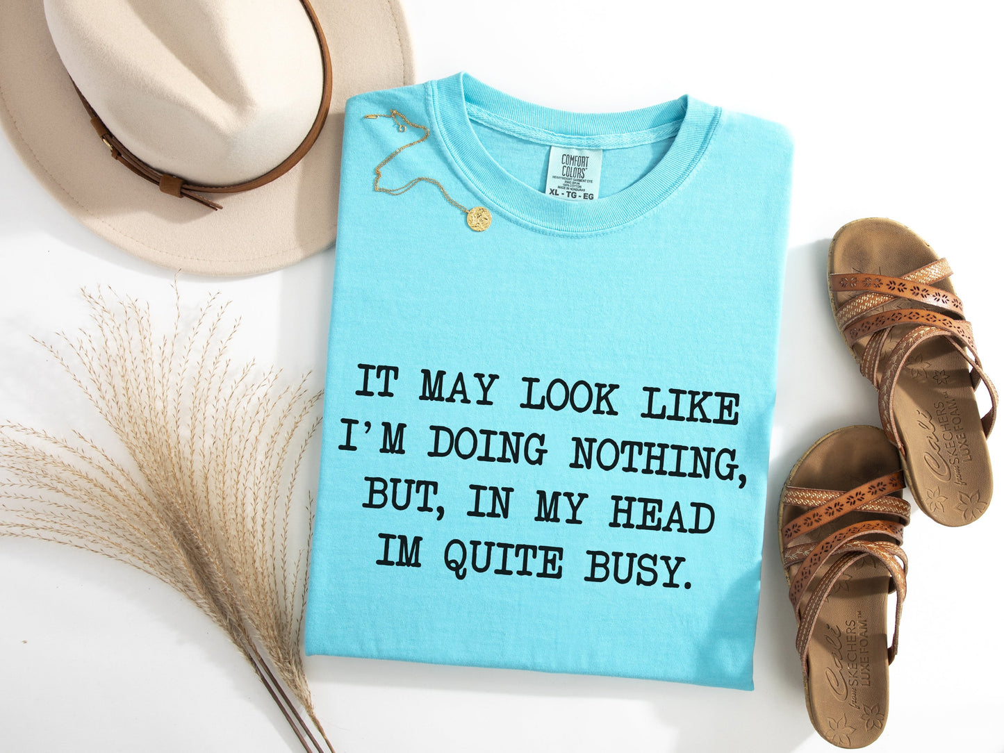 In My Head I'm Quite Busy Graphic Tee