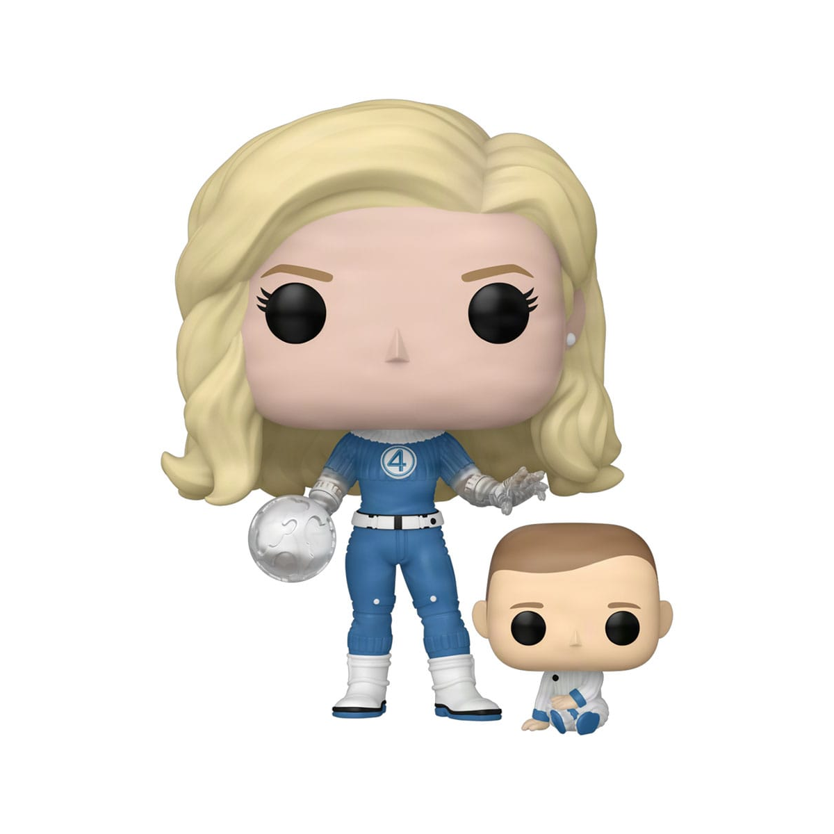 Invisible Woman & Franklin Marvel Fantastic Four Funko Pop!