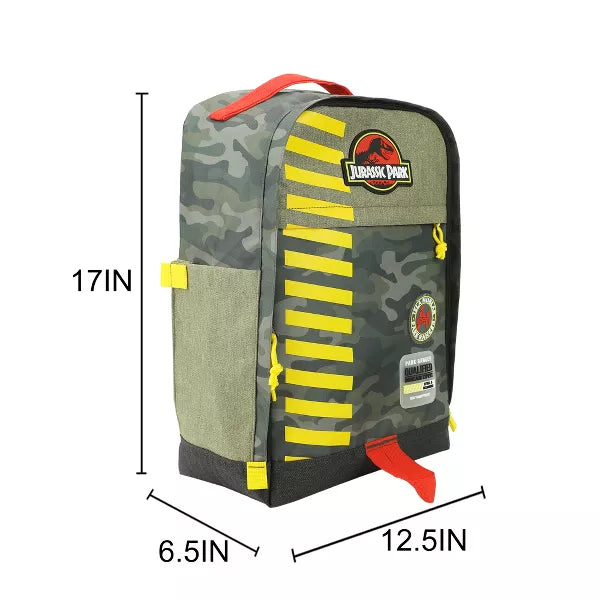 Jurassic Park Ranger Camo 16" Backpack